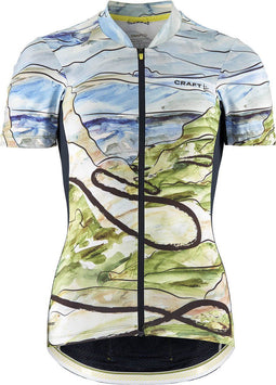 Craft Adv Endur Graphic Jersey W - Blaze-Free