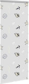 vidaXL - Doucherolgordijn - met - cassette - 110x240 - cm - stofbreedte - 106 - cm