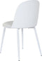 Keukenstoel DKD Home Decor Wit Polyurethaan Polypropyleen (51,5 x 44,5 x 81 cm)