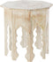 Bijzettafel DKD Home Decor Bruin Hout Plastic Mangohout 49 x 49 x 53,5 cm