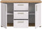Furnilux Verona - Sideboard - Tijdloos design - Bruin - 40x129x80cm