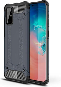 Lunso - Armor Guard hoes - Geschikt voor Samsung Galaxy S20 Plus / S20+ - Donkerblauw