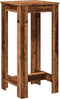 vidaXL - Bartafel - 51x50x103,5 - cm - bewerkt - hout - oud - houtkleurig