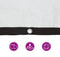 vidaXL - Doorzichtig - zeildoek - met - zeilringen - 2x5 - m - polyethyleen