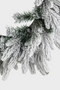 Bizzotto Harvard boho sneeuwkrans - handgemaakt - D60 cm - natuurtinten met sneeuweffect