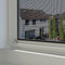 Livn inzethor Basic - Inzethor draaikiepraam - Zonder schroeven te monteren - Wit 100x150cm