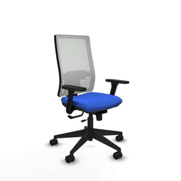 Piqueras y Crespo 3D066N0 - Bureaustoel - Verstelbare hoogte met armleuning - Blauw