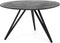 Eettafel Jari Rond 130 cm - zwart | BY-OLAF