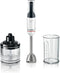 Bosch MSM4W220 - Staafmixer - 600W QuattroBlade System - Roestvrijstaal