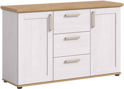 Furnilux Verona - Sideboard - Tijdloos design - Bruin - 40x129x80cm