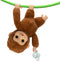 Little Live Pets - My Baby Monkey Mango - Interactieve Knuffelaap met 50+ geluiden en reacties - Bruin