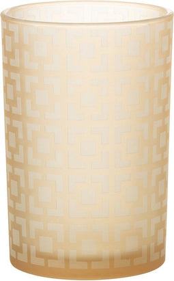 J-Line windlicht Vierkanten - glas - beige - large
