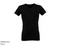 Alan Red Ottawa - Basic T-shirts - Body Fit Zacht Stretchkatoen - Zwart (4 stuks)
