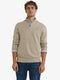 McGregor Half Zip Trui - Pullover - 70% Katoen 30% Merinowol - Beige - Maat 3XL