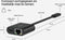 Belkin INC019BTBK - USB-C naar Ethernet Adapter - Gigabit Ethernet 100W Power Delivery