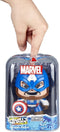 Marvel Mighty Muggs - Actiefiguur Captain America - Druk-en-draaimechanisme - Kleur: Captain America