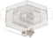 vidaXL - Rookgenerator - koud - 6-hoekig - 22,5 - cm - roestvrij - staal