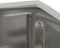 vidaXL - Tuinplanter - 60x60x50 - cm - RVS