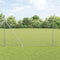vidaXL - Hekpalen - met - spijker - 13 - stuks - Ø32 - mm - 170 - cm - gegalvaniseerd - staal
