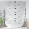 vidaXL - Doucherolgordijn - met - cassette - 130x240 - cm - stofbreedte - 126 - cm