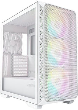 Montech Air 903 Max - Tower Behuizing - ATX EATX µATX Mini-ITX - Gehard Glas - Wit
