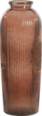 Light&living Vaas Ø30x70 cm CAMPOS glas bruin