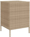 vidaXL - Tuinkast - 3 lades - 55x59x80 cm - beige