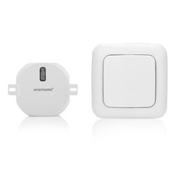Smartwares SH4-99572 - Rolgordijnen/Gordijnen Schakelset - Draadloze muurschakelaar - Wit