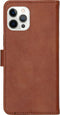iMoshion Hoesje Geschikt voor iPhone 12 Pro Max Hoesje Met Pasjeshouder - iMoshion Luxe Bookcase - Bruin