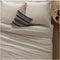 Atmosphera Hoeslaken katoen 160x200cm - Linnenbeige