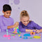 Kinetic Sand - Squish N’ Create met 382 g blauw geel en roze origineel kinetisch zand en 5 gereedschappen - Sensoriche speelgoed