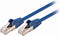 Nedis CAT5e Netwerkkabel - SF/UTP - RJ45 Male - RJ45 Male - 1.00 m - Rond - PVC - Blauw - Envelop