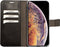 Mobiparts Classic Wallet Case - Flip Cover - Krasbestendig - Zwart (iPhone XS Max)