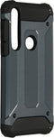 iMoshion Hoesje Geschikt voor Motorola Moto G8 Plus Hoesje - iMoshion Rugged Xtreme Backcover - Donkerblauw