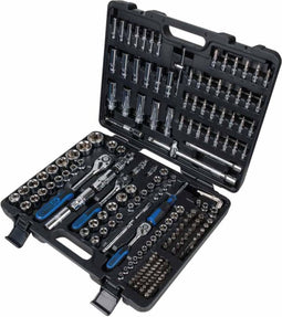 KS Tools CHROMEplus ratelsleutel-. doppen- en bit set 195-dlg 918.0795