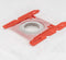 SQOON® - Stofzuigerzak geschikt voor Bosch BBZ16GALL / BBZ41FGALL Series - Rode aansluiting - 4 stuks