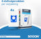 SQOON® Stofzuigerzakken geschikt voor AEG / Electrolux / Philips Standard-BAG