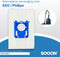 SQOON® Stofzuigerzakken geschikt voor AEG / Electrolux / Philips Standard-BAG