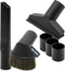 SQOON® - Universeel stofzuiger accessoireset - 32 & 35mm - O.a. geschikt voor AEG-Bosch-Siemens-Miele-Zanussi-Inventum-Sauber en meer