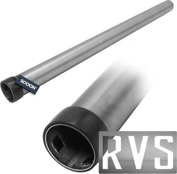 SQOON® - Zuigbuis met ring RVS 32mm