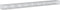 vidaXL - Schanskorf - 900x100x50 - cm - gegalvaniseerd - ijzer - zilverkleurig