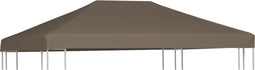vidaXL - Prieeldak - 310 - g/m² - 3x4 - m - taupe