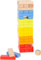 Small Foot - Houten Regenboog Wiebeltoren Spel