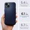 Spigen ACS03520 - Soft case - Schokbestendig - Blauw