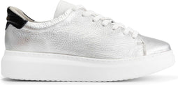 Goosecraft GC Joni Without Logo - Dames Sneakers - Leer - Zilver