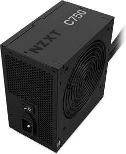 NZXT C750 - Voeding 750 W 80 PLUS Bronze - Zwart
