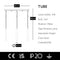 Squid Lighting Hanglamp - 3 Tubes - 60 x 140 cm - Goud