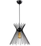 Squid Lighting Izmir Pendantlamp - Black - 34 x 34 x 131 cm