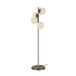 Squid Lighting - Vloerlamp - 4 Lichtpunten - 32 x 32 x 130 cm - Goud
