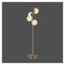 Squid Lighting - Vloerlamp - 4 Lichtpunten - 32 x 32 x 130 cm - Goud